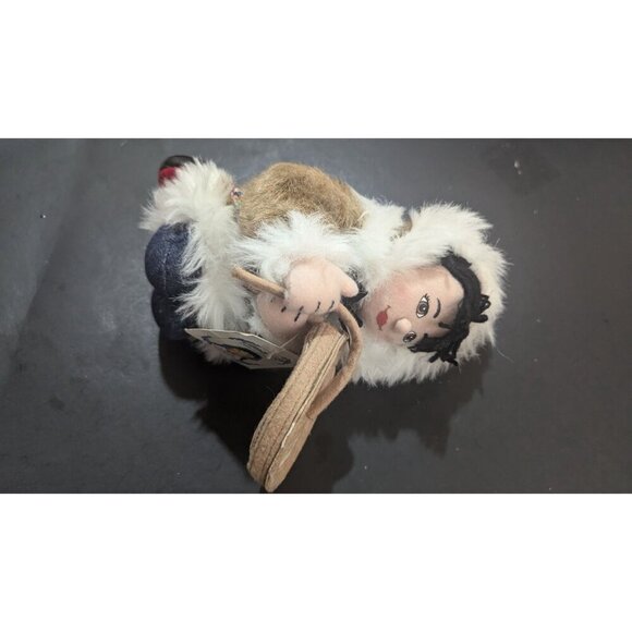 Comai Kid's Inuit Doll With Drum & Traditional Clothing plush - Picture 6 of 10